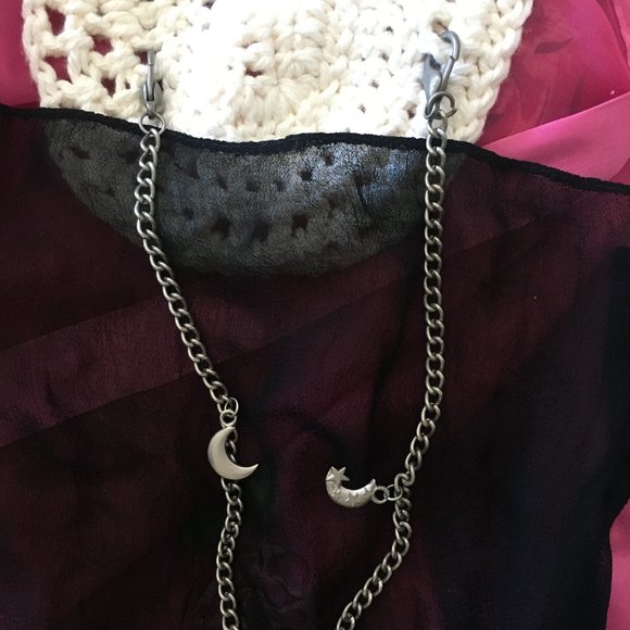 Stylish Decorative Punk Pants/Vest Pocket Keychain - Picture 2 of 3